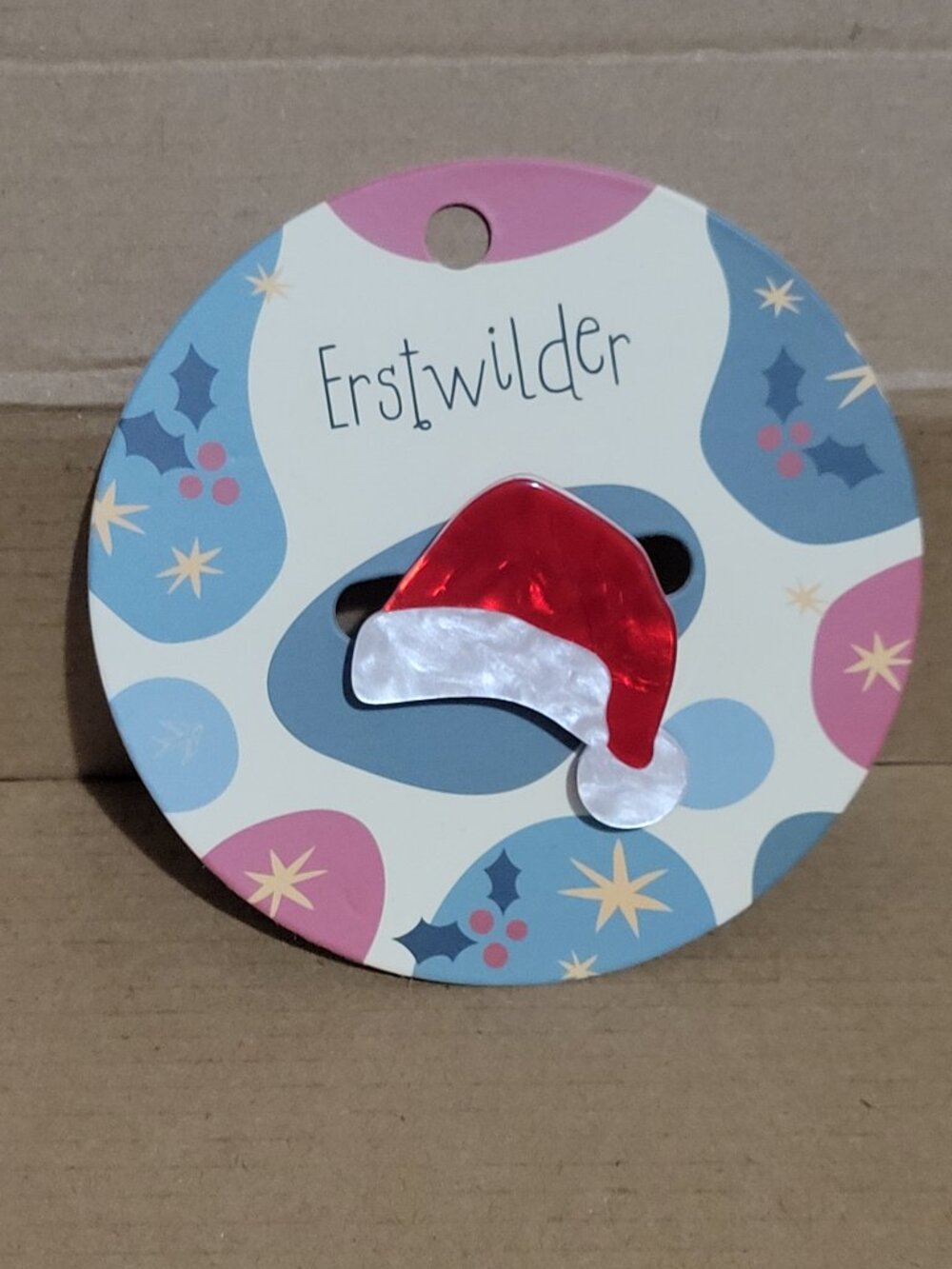 Erstwilder Santa Hat Brooch